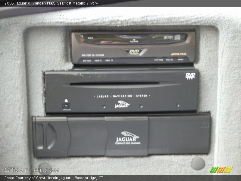Seafrost Metallic / Ivory 2005 Jaguar XJ Vanden Plas