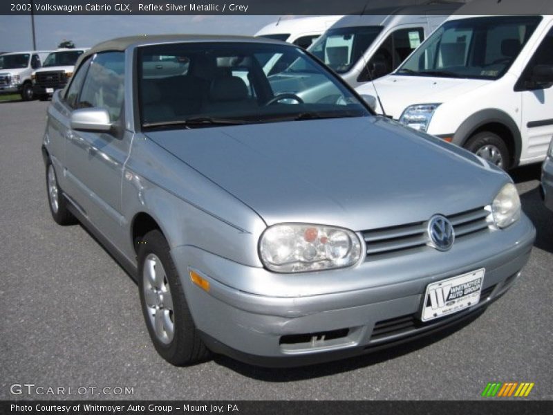 Reflex Silver Metallic / Grey 2002 Volkswagen Cabrio GLX