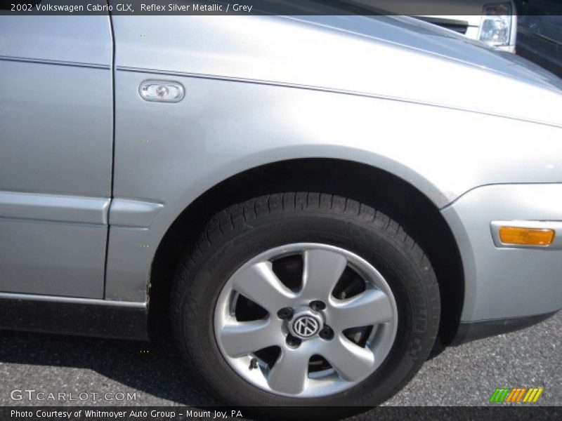 Reflex Silver Metallic / Grey 2002 Volkswagen Cabrio GLX