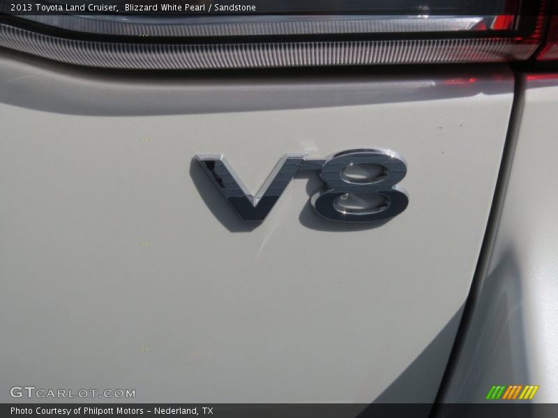 Blizzard White Pearl / Sandstone 2013 Toyota Land Cruiser