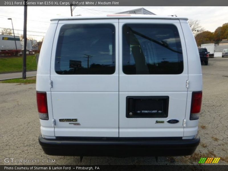 Oxford White / Medium Flint 2011 Ford E Series Van E150 XL Cargo