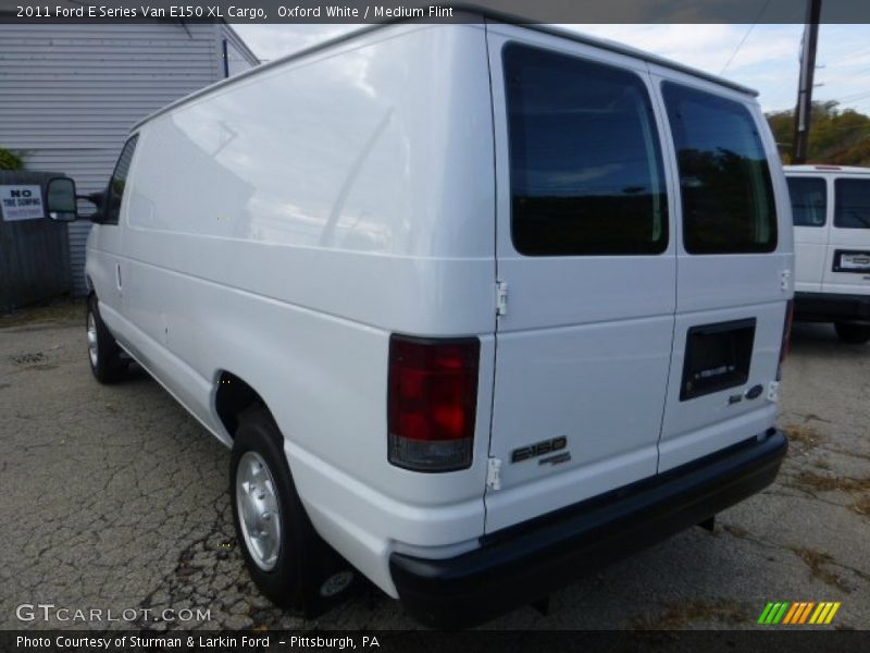 Oxford White / Medium Flint 2011 Ford E Series Van E150 XL Cargo