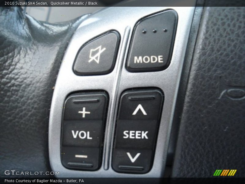 Controls of 2010 SX4 Sedan