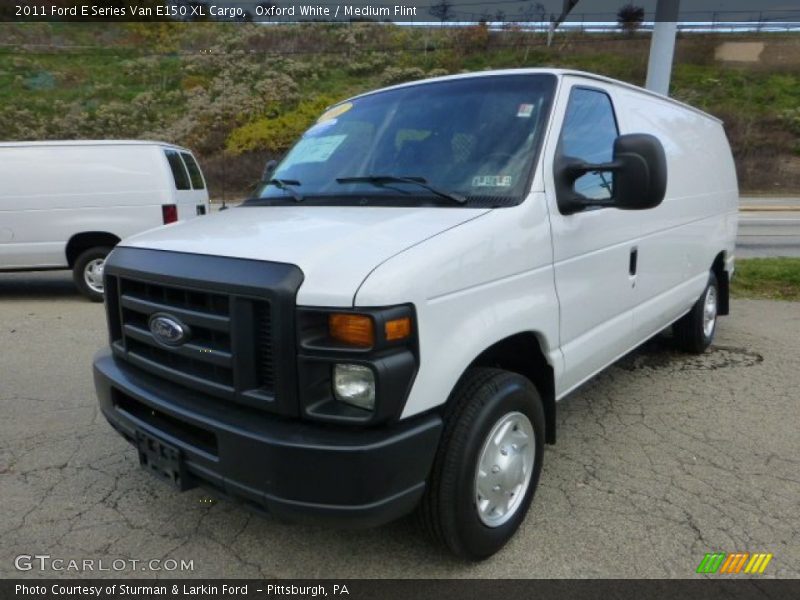 Oxford White / Medium Flint 2011 Ford E Series Van E150 XL Cargo