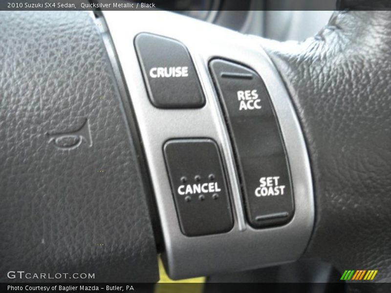 Controls of 2010 SX4 Sedan