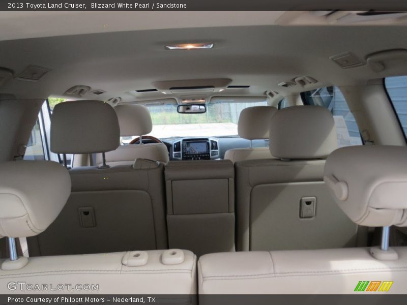 Blizzard White Pearl / Sandstone 2013 Toyota Land Cruiser