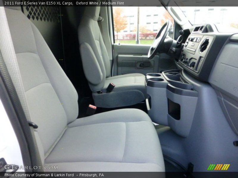 Oxford White / Medium Flint 2011 Ford E Series Van E150 XL Cargo