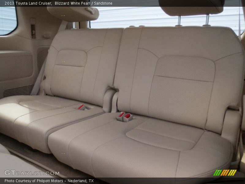 Blizzard White Pearl / Sandstone 2013 Toyota Land Cruiser