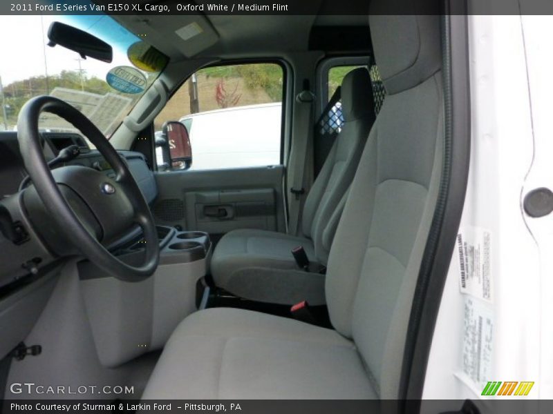 Oxford White / Medium Flint 2011 Ford E Series Van E150 XL Cargo