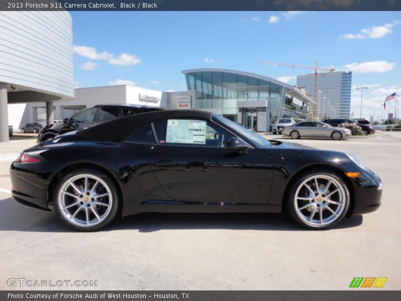  2013 911 Carrera Cabriolet Black