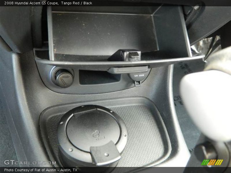 Tango Red / Black 2008 Hyundai Accent GS Coupe