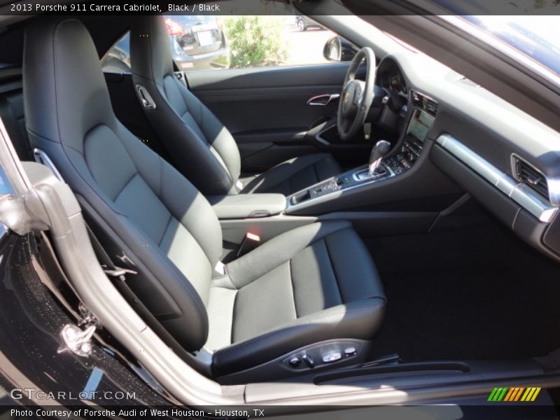  2013 911 Carrera Cabriolet Black Interior