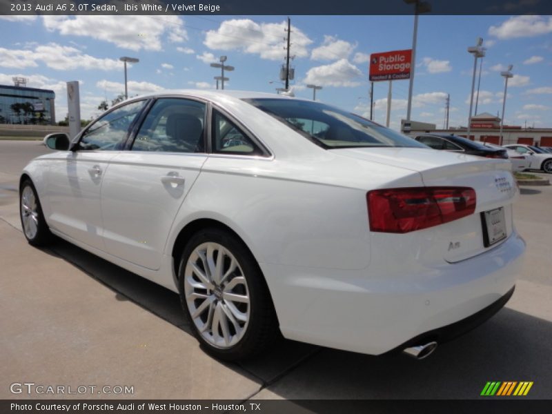 Ibis White / Velvet Beige 2013 Audi A6 2.0T Sedan