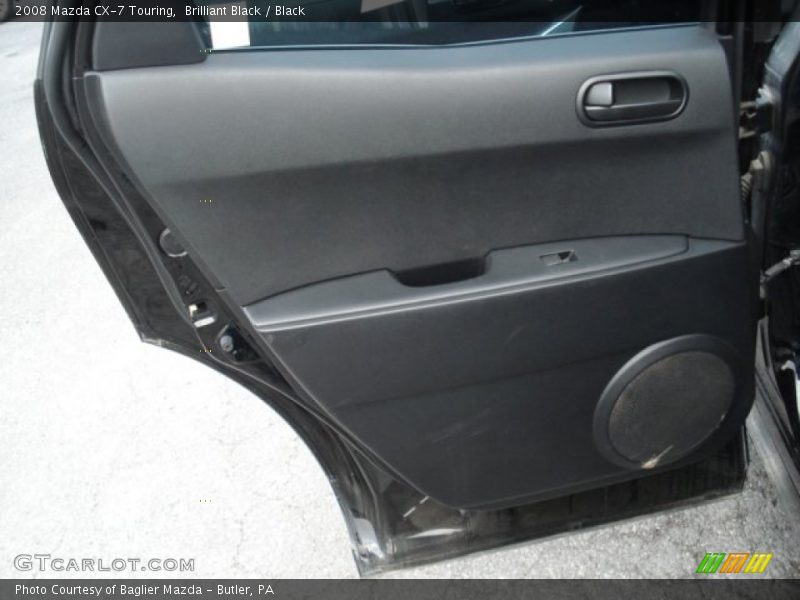 Brilliant Black / Black 2008 Mazda CX-7 Touring