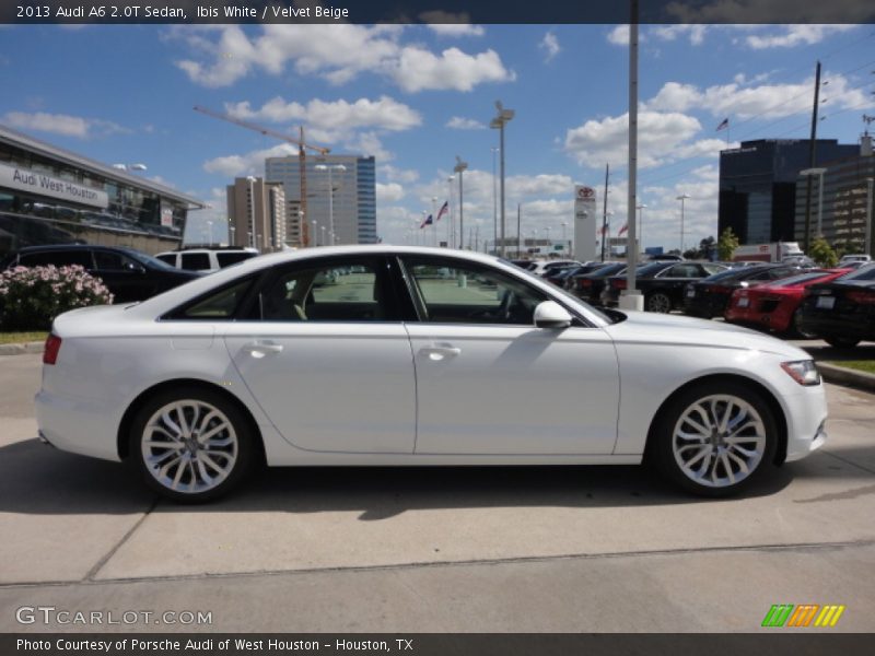 Ibis White / Velvet Beige 2013 Audi A6 2.0T Sedan