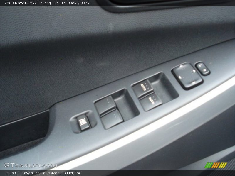 Brilliant Black / Black 2008 Mazda CX-7 Touring