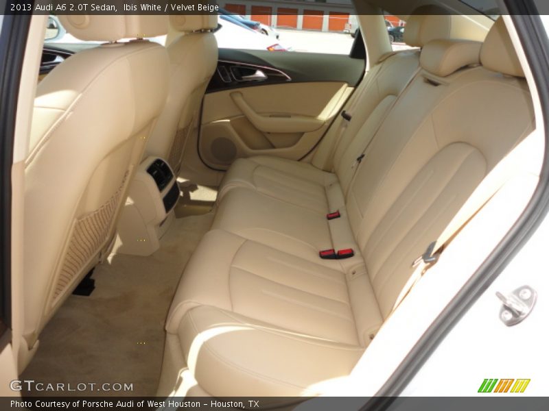 Ibis White / Velvet Beige 2013 Audi A6 2.0T Sedan