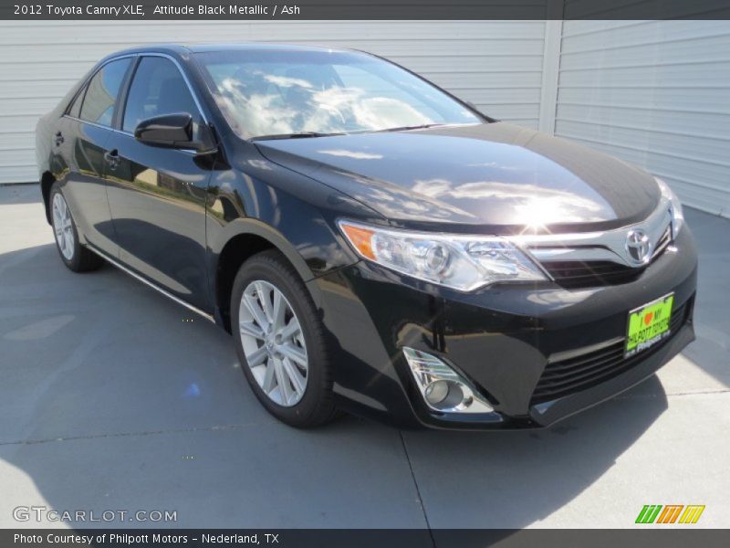 Attitude Black Metallic / Ash 2012 Toyota Camry XLE