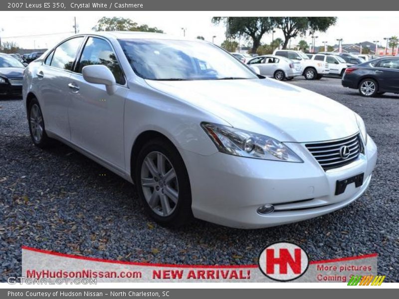 Crystal White / Cashmere 2007 Lexus ES 350