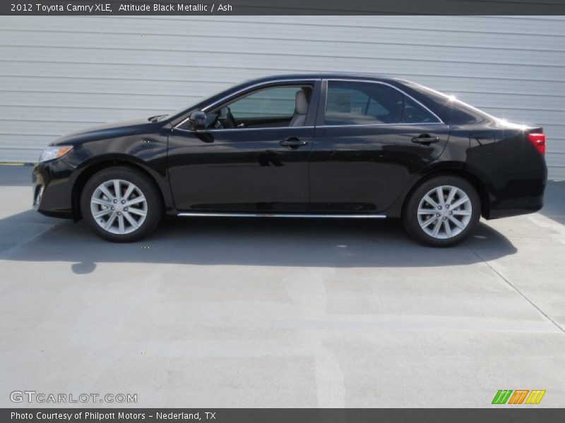 Attitude Black Metallic / Ash 2012 Toyota Camry XLE