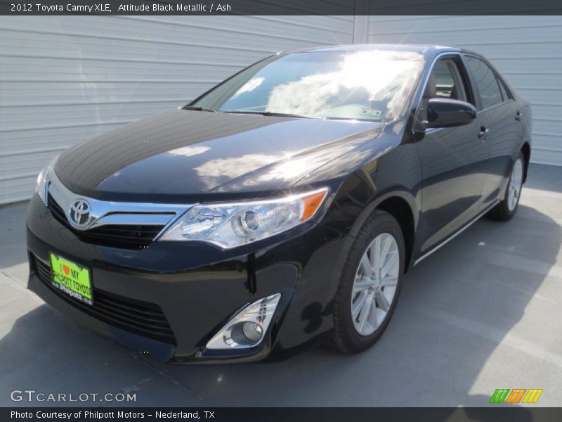 Attitude Black Metallic / Ash 2012 Toyota Camry XLE