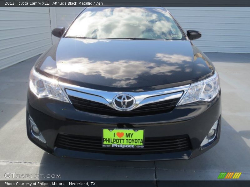 Attitude Black Metallic / Ash 2012 Toyota Camry XLE