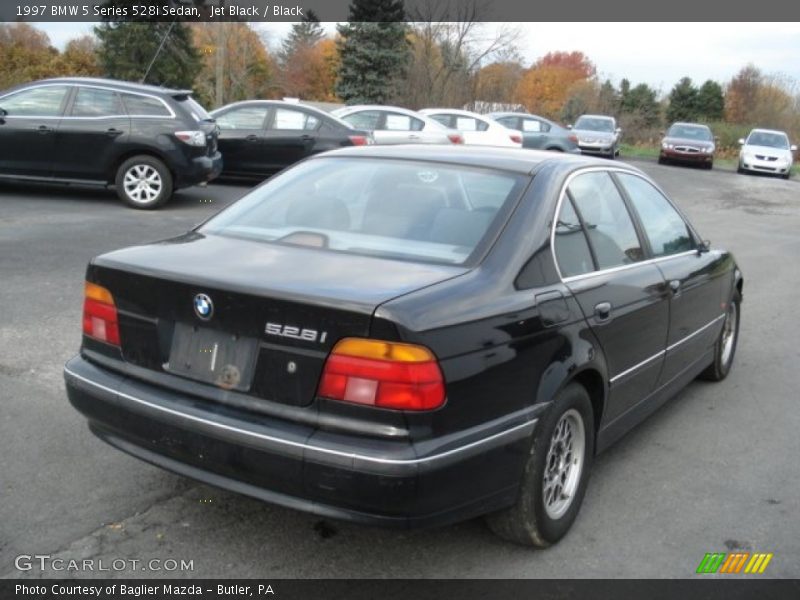 Jet Black / Black 1997 BMW 5 Series 528i Sedan