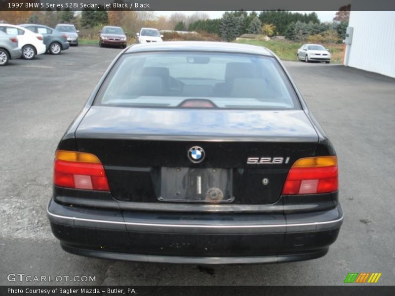 Jet Black / Black 1997 BMW 5 Series 528i Sedan