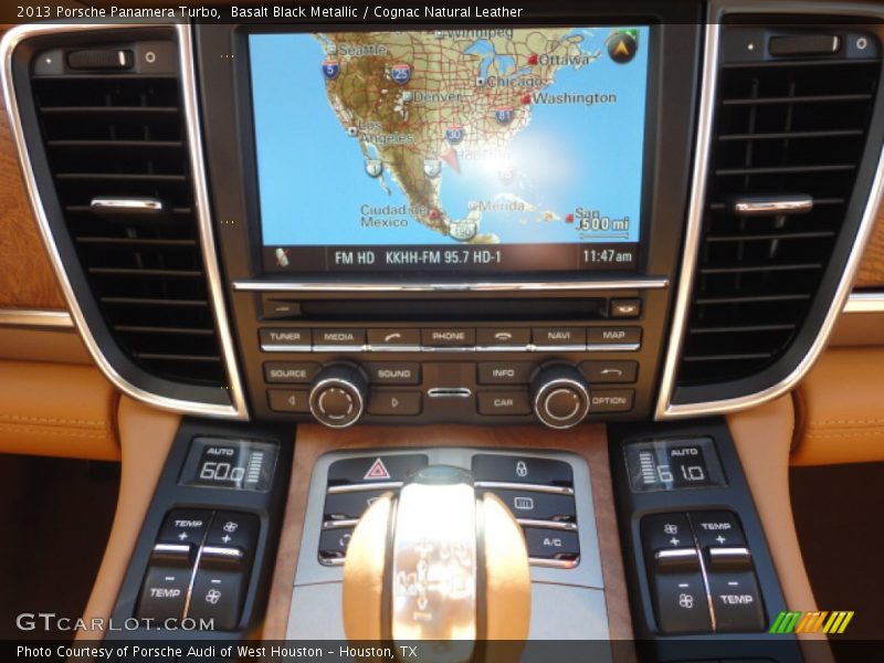 Navigation of 2013 Panamera Turbo