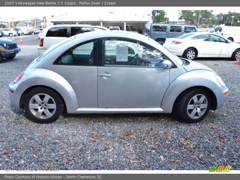 Reflex Silver / Cream 2007 Volkswagen New Beetle 2.5 Coupe
