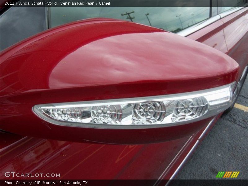 Venetian Red Pearl / Camel 2012 Hyundai Sonata Hybrid