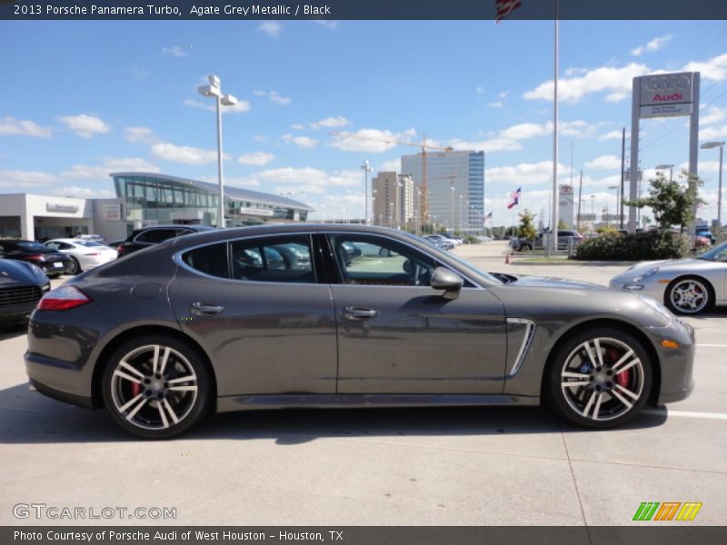  2013 Panamera Turbo Agate Grey Metallic