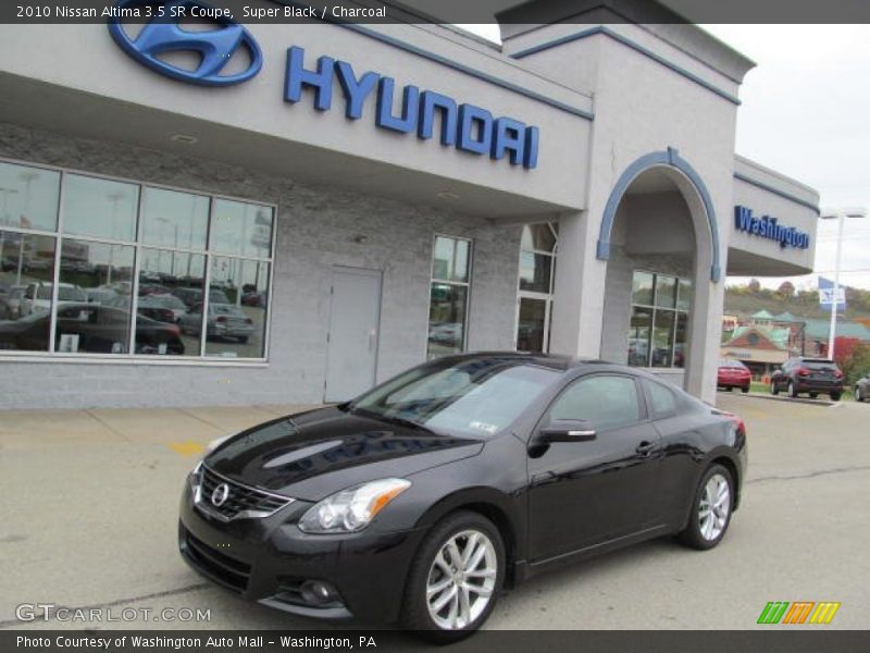 Super Black / Charcoal 2010 Nissan Altima 3.5 SR Coupe