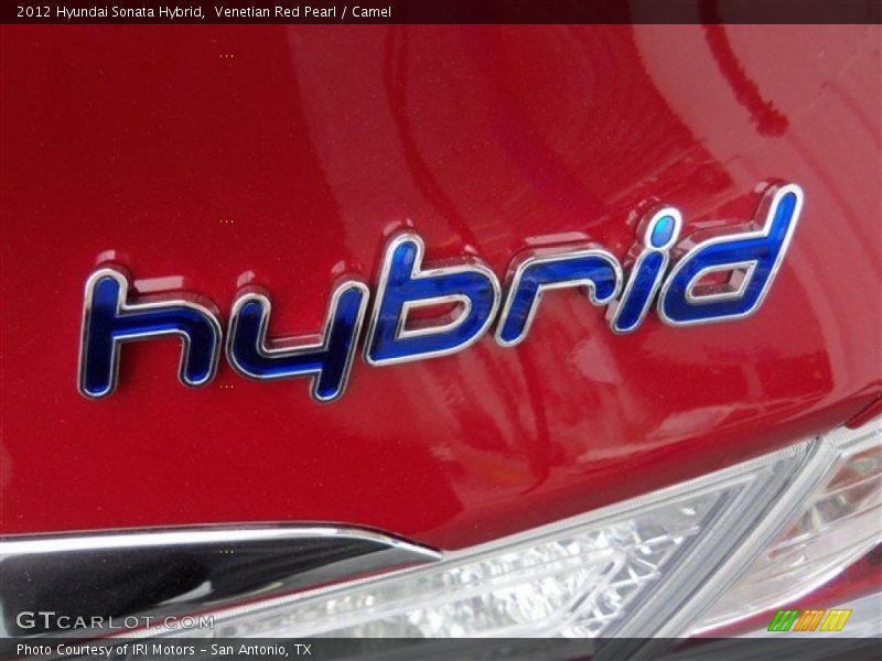 Venetian Red Pearl / Camel 2012 Hyundai Sonata Hybrid