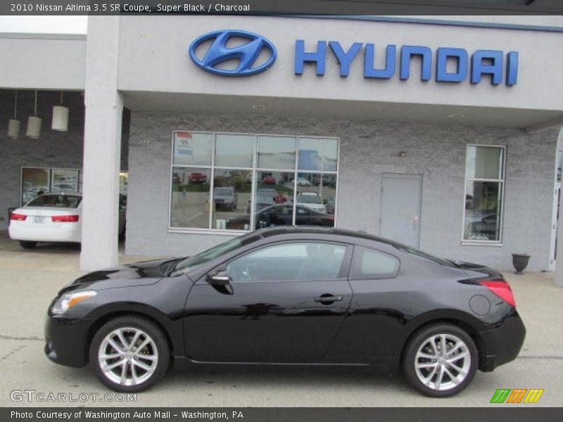 Super Black / Charcoal 2010 Nissan Altima 3.5 SR Coupe