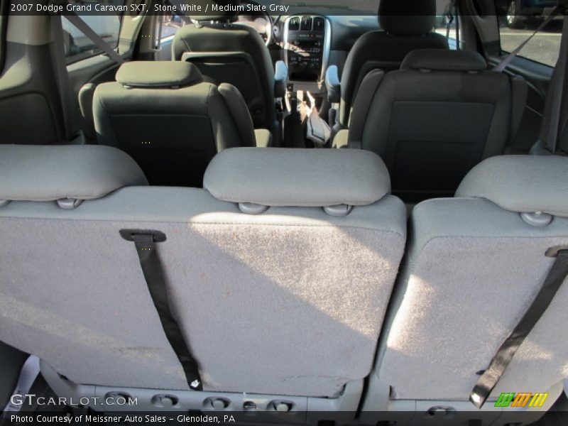 Stone White / Medium Slate Gray 2007 Dodge Grand Caravan SXT
