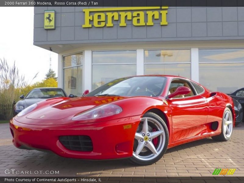 Front 3/4 View of 2000 360 Modena