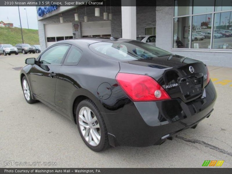 Super Black / Charcoal 2010 Nissan Altima 3.5 SR Coupe
