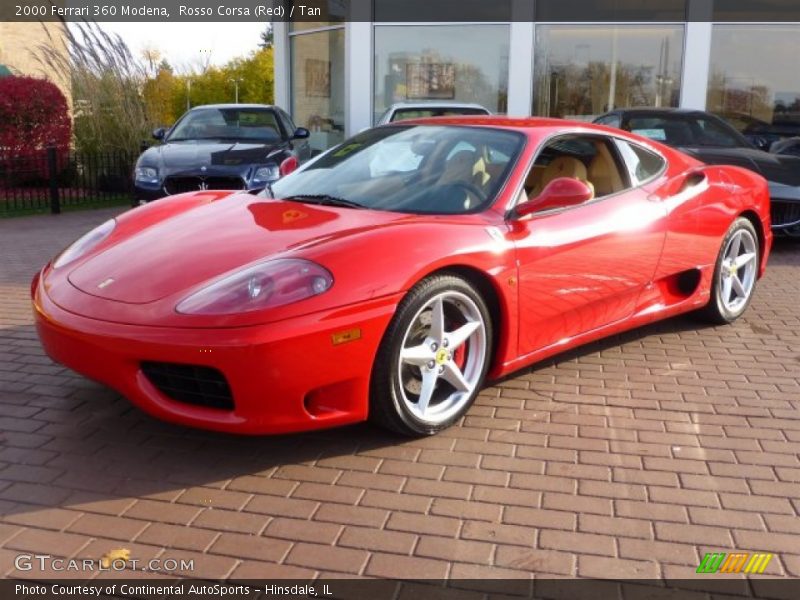 Front 3/4 View of 2000 360 Modena