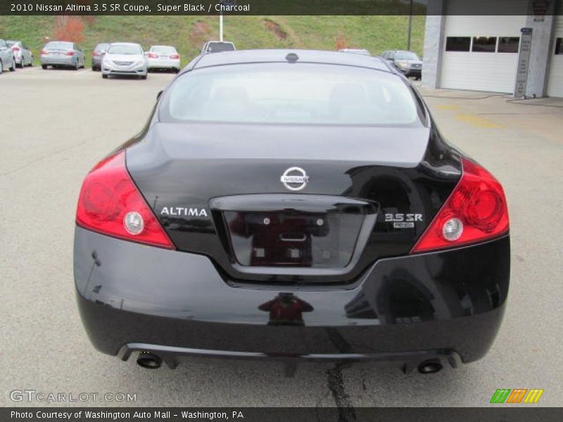 Super Black / Charcoal 2010 Nissan Altima 3.5 SR Coupe