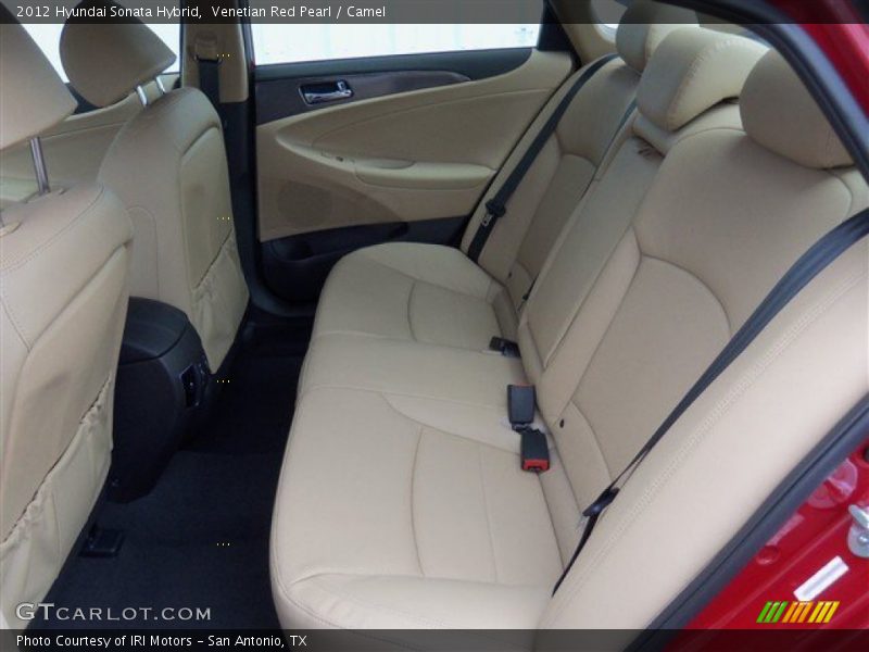 Venetian Red Pearl / Camel 2012 Hyundai Sonata Hybrid