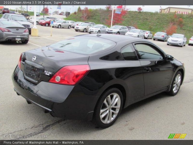 Super Black / Charcoal 2010 Nissan Altima 3.5 SR Coupe
