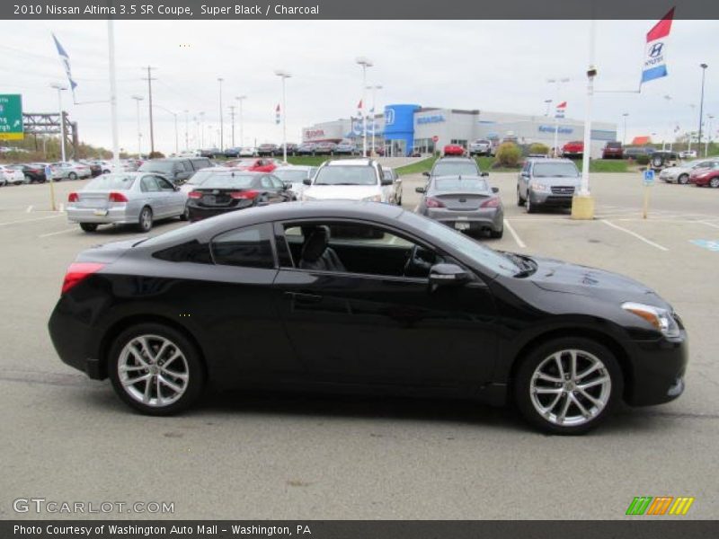 Super Black / Charcoal 2010 Nissan Altima 3.5 SR Coupe