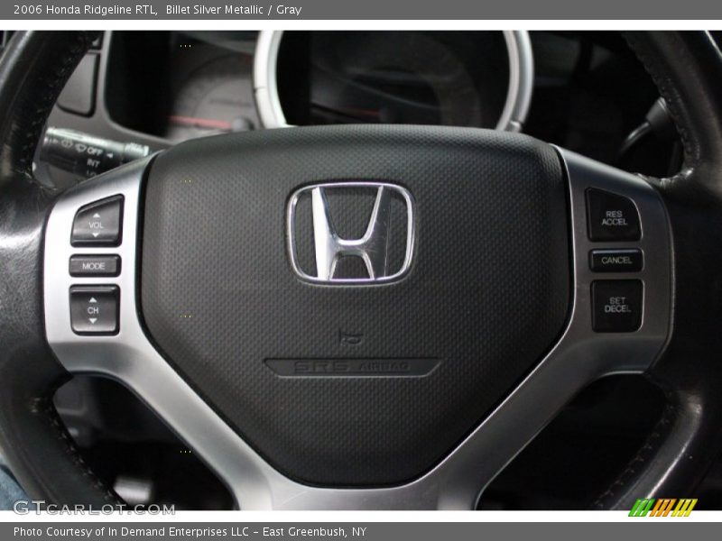 Billet Silver Metallic / Gray 2006 Honda Ridgeline RTL
