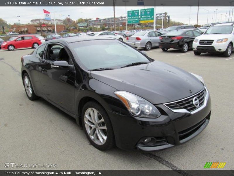 Super Black / Charcoal 2010 Nissan Altima 3.5 SR Coupe
