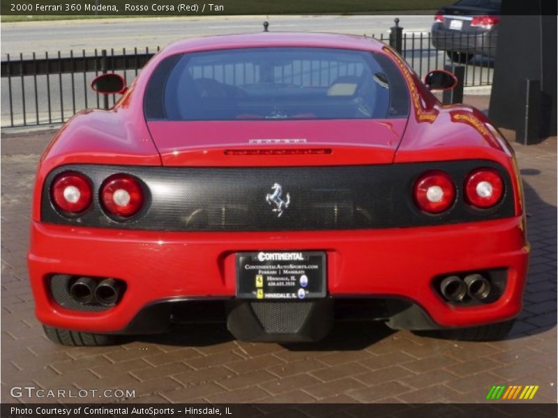 Rosso Corsa (Red) / Tan 2000 Ferrari 360 Modena