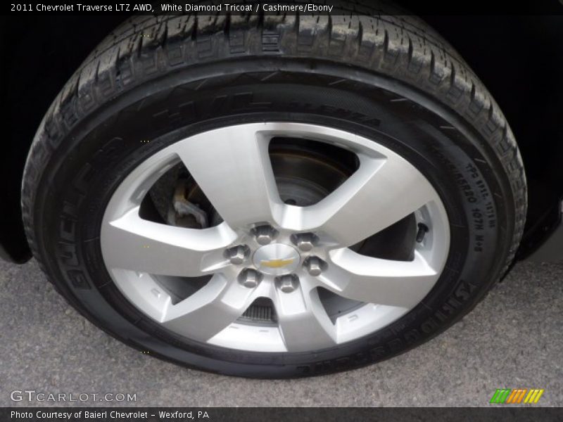  2011 Traverse LTZ AWD Wheel
