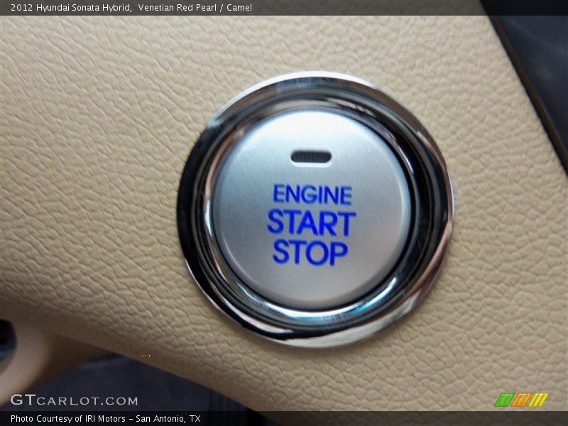 Venetian Red Pearl / Camel 2012 Hyundai Sonata Hybrid