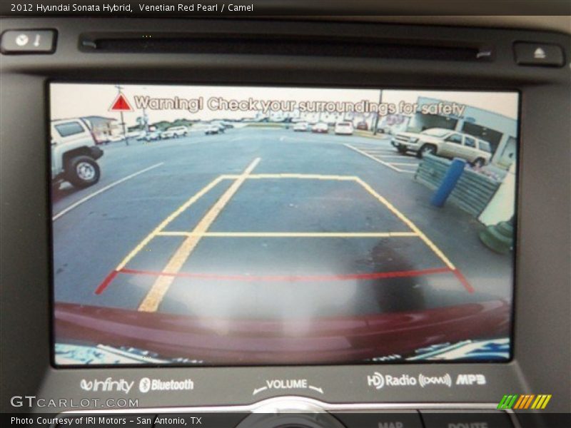 Venetian Red Pearl / Camel 2012 Hyundai Sonata Hybrid