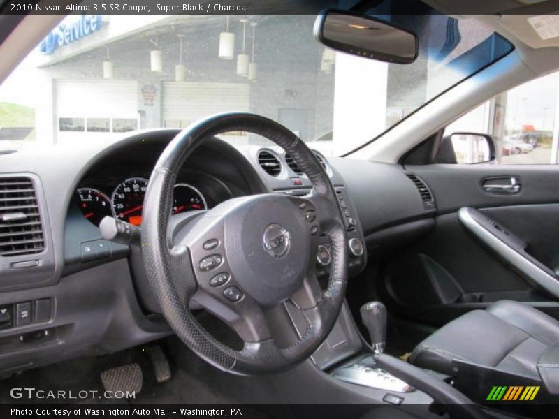 Super Black / Charcoal 2010 Nissan Altima 3.5 SR Coupe